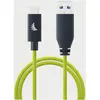 Image de Angelbird USB-A to C 3.2 Solid Flex Cable Lime 32 cm / 1 ft (0.32 m, USB 3.2 Gen 2), Câble USB