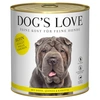 Image de 6x 800g Dog's love adulte poulet nourriture pour chien humide