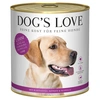 Image de 6x 800g de nourriture pour chien Dog's Love Adult à l'agneau humide
