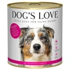 Image de 6x 800g Dog's love adulte cheval nourriture pour chien humide