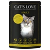 Image de Cat's Love 12 x 85 g pour chat - veau, dinde