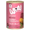 Image de 6x 400g WOW Adult Wild nourriture pour chien humide