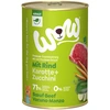 Image de 6x 400g WOW Adult boeuf nourriture pour chien humide