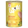 Image de 6x 400g WOW junior poulet nourriture pour chien humide