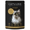 Image de Cat's Love 12 x 85 g pour chat - Senior canard