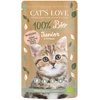 Image de Cat's Love Bio 6 x 100 g pour chat - Junior volaille bio