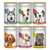 Image de 6x 400g paquet de mix Dog's Love Adult (6 sortes) nourriture pour chien humide
