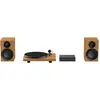 Image de Pro-Ject Colourful Audio System E (Manuel), Platine, Marron, Noir