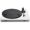 Image de Pro-Ject E1.2 + Pick It MM E - Weiss / Plattenspieler / Gurt / Cinch-Kabel 1,23 m (Manuel), Platine, Blanc