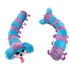 Image de Poupée en peluche Poppy Playtime Chenille Violet et Bleu 60 cm