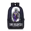 Image de Sac à Dos NBA LeBron James pour Enfants Cadeaux pour Garçon (SD1174) 28*14*47 cm Noir
