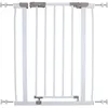 Image de Barrière de sécurité Ava - Montée par pression - 61-68 x 76 cm - Double verrouillage - Blanc