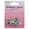 Image de Boutons jeans couleur nickelé X 6 - Distrifil(...) - Nk Gris