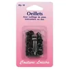 Image de Oeillets avec outillage couleur noir X 20 - Distrifil(...) - Bk Noir