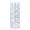 Image de 5 Boîtes de rangement rondes diamètre 5 cm - Distrifi(...) - Transparent