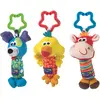 Image de Playgro, Jouet pour poussette, Trio d'animaux de jeu