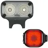 Image de Knog Ensemble De Lumières Blinder Road 600 And Mini Square 600 / 100 Lumens