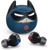 Image de Écouteurs Sans Fil Chronus pour Enfants Halloween Écouteurs Mignons Little Devil pour Enfants Bleu -Chronus