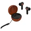 Image de Écouteurs sans fil bluetooth 5. 1 45 heures de temps de lecture casque stéréo dans l'oreille  rouge 