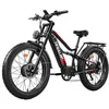 Image de Vélo électrique TIFGALOP ES7 PRO - Double moteur 1500W - Batterie 52V 21Ah - Suspension intégrale - 7 vitesses - Noir