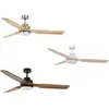 Image de Beacon Ventilateur de plafond Shoalhaven 142 cm avec LED, Ventilateur, Blanc, Noir