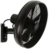 Image de Lucci AIR BK Ventilateur mural (Ø) 410 mm Couleur du boîtier (détails): noir