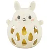 Image de Hochet lapin blanc en silicone