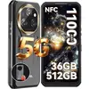 Image de Telephone Portable Incassable OUKITEL WP53 Pro 24Go+256Go 6,52'' 11000mAh Smartphone Robuste 50MP Android 15 4G Double SIM/NFC Noir noir