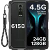 Image de Téléphone Portable Incassable DOOGEE Blade 10 Energy Android 15 24Go+128Go Smartphone Incassable 6.56  6150mAh IP68/4.5G/NFC, Noir jaune