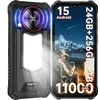 Image de OUKITEL WP53 Pro Telephone Portable Incassable 11000mAh 24GO+256GO 6,52" GPS/NFC Noir