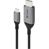 Image de Alogic USB C   HDMI (1 m), Câble vidéo, Noir, Gris