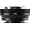 Image de Urth Adaptateur de monture d'objectif : Compatible avec l'objectif Canon FD et le boîtier de l'appareil, Adaptateur d'objectif, Noir