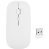 Image de Souris sans fil 2.4Ghz Optique récepteur USB PC blanc