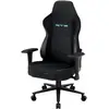 Image de Onex Chaise de jeu RTC ErgoGlide Alcantara - Noire, Chaise gaming, Noir