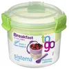 Image de SISTEMA Boîte alimentaire ronde a clips Breakfast To Go - 530ml