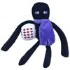 Image de Peluche Minecraft Enderman Noir/Violet 26cm