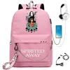 Image de Sac à Dos Spirited Away pour Enfants Cadeaux pour Filles (SD1712) 32*15*45 cm Rose