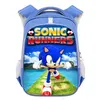 Image de Sac à Dos Sonic The Hedgehog pour Enfants Cadeaux pour Garçon (SD1772) 30*17*44 cm Bleu