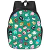 Image de Sac à Dos Animal Crossing pour Enfants Cadeaux pour Garçon et Filles (SD1790) 31*18*42 cm Vert