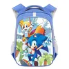 Image de Sac à Dos Sonic The Hedgehog pour Enfants Cadeaux pour Garçon (SD2094) 30*17*44 cm Bleu