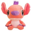 Image de Peluche Stitch Angel Position assise Rose 30 cm