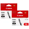 Image de Canon, Cartouche d'impression, CLI-581XL Cartouches noires Duo Pack (CF)