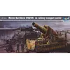 Image de Mörser Karl Gerät 040/041 Auf Eisenbahn-transport-trailer- 1:35e - Trumpeter