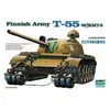 Image de Finnischer Panzer T-55 Mit Minenräumer - 1:35e - Trumpeter