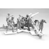 Image de German Field Howitzer Gun Crew On Firing - 1:35e - Trumpeter