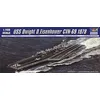 Image de Uss Dwight D. Eisenhower Cvn-69 1978- 1:700e - Trumpeter
