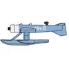Image de Maquette Avion : Set de 12 hydravions français MB-411 Trumpeter