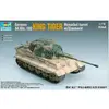 Image de Maquette char : king tiger avec zimmerit 1944 : tourelle henschel trumpeter