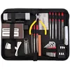 Image de Jeu d'outils de réparation de guitares professionnelles Kit d'entretien de basses électriques Guitares Outils d'entretien
