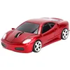 Image de Souris sans Fil Creative 2.4G 1200DPI Modèle de Voiture Ferrari - Rouge
